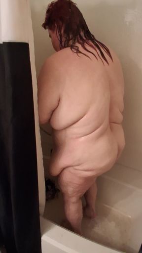 Big Beauty Nurse Vivki Always Showers and Washes Her Hair After Pool!