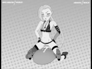 Jinx has fun with Robo-dicks (with sound by Mikaelya)