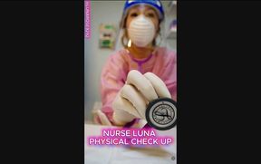 4 min Nurse Luna performs a physical exam on you and offers to help with your sperm sample collection 🧤🍆💦🔥🥵🩺