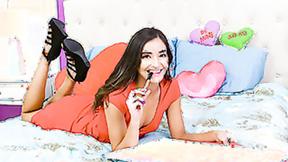 ”Vibrating Valentine's Panties - Emily Willis”