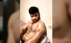 pubes latino shows butt with jizz