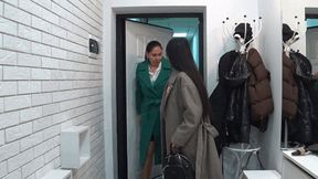 The lady with the painful left leg is strong and courageous b