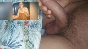 Masturbating with my girlfriend on a video call.