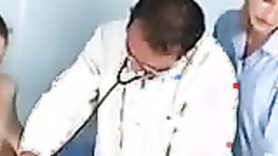 Two pregnant women get banged by a doctor at his clinic