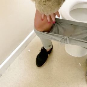 Piss in public toilets