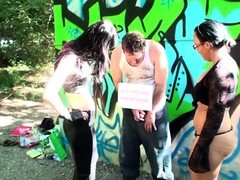 Human furniture humiliation big tits porn by femdom tria