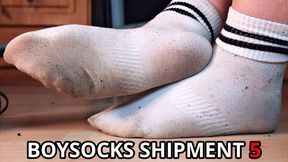 Boysocks Shipment 3 - Sending my Used, Sweaty, Dirty, White Socks to a lucky Loser [1080p] copy