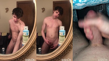 Niko Springs Has Sexy Shaving Session and Cums