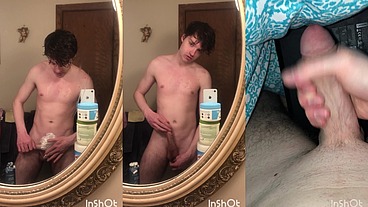 Niko Springs Has Sexy Shaving Session and Cums