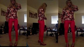 Red Pants and Heels