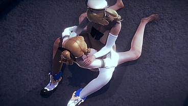 Genshin Impact Hentai Futanari 3D - Barbara & Jean Futa Hard Sex [Blowjob and fucked twice with creampie] - Japanese Asian Manga Anime Game Porn