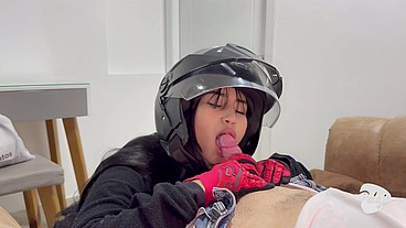 A delivery girl goes to the wrong address and ends up getting fucked by the wrong customer