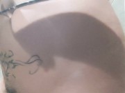 Took a Shower at the Gym and Couldn't Help but Fuck Myself | Raven Black