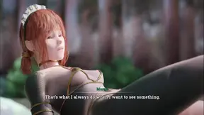 Amateur MILF deepthroats and swallows biggest cum in 3D animated scene