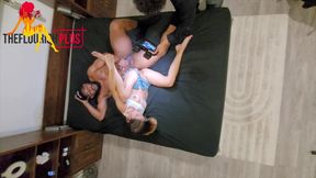 Bts of Production Shoot with Melia Avelin and Tysin Black