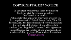 Jenna Foxx Christmas Jerk off Instructions