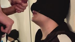 I facefucked him hard and deep. I flooded his throat with cum and made him swallow.