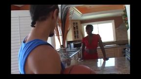 Sensational ebony with big ass gets fucked hard by BBC