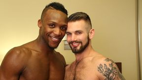 Interracial fun with Andre Donovan and Chris Harder