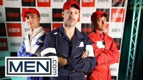 Arno Antino Joins Kenzo Alvarez And Liam Alyesto For A Full-throttle Anal Threesome