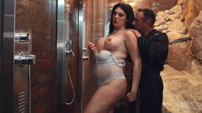 Brunette Vixen Ignites Fierce Passion in TransAngels Intimate Encounter