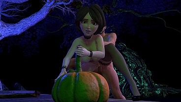 Aunty Cass Anal Sex Halloween Special