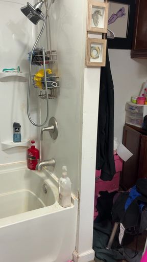 Cdmichelle Wearing White & Pink Bikini