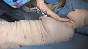 Mummified and Made to Cum