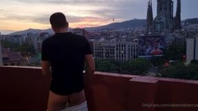 sexo en publico con vistas a la sagrada familia 🔞 public sex with a view of the sagrada familia 🔞