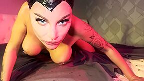 Maleficent Monika Foxxx Conjured With A Staff Fucking Ass Big Dildos For Hard Anal