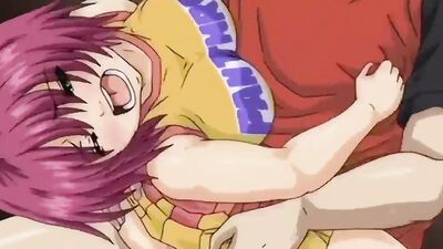 Stepbro's stepsister gives him a helping hand with homework by sucking his hard cock under the desk