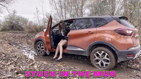 IRINA WAS STUCK IN THE FOREST IN THE MUD ON THE WAY TO WORK_4K_ version 2 cam_24 min