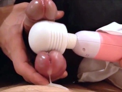 2 Asian Crossdressers Play with Sex Toys and Cum Hard