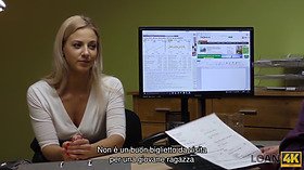 Nathaly Teges is ready for sex with stranger to get