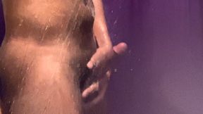 masturbating in gym shower