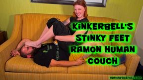 Kinkerbell's Ramon Human Stinky Feet Couch!
