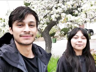 Amateur Pair Ends Hike with Oral pleasure and Facial