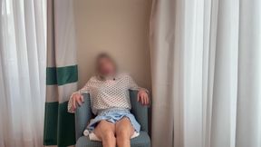 Marzia caresses herself thinking about the body of her lover