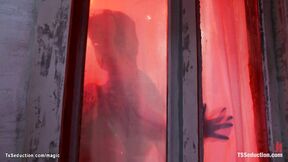 ”Blonde Tranny assfucking straight couple”