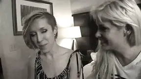 Threesome Fuck with a Big Black Cock in the Ass