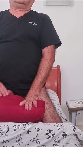 Humping, Sucking Dildo, Precum, Fleshlight, and an Awesome Orgasm!