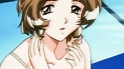 Watch this anime babe in swimsuit get pounded hard in hot hentai action!