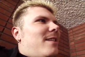 Stunning Blonde Shemale Gets Her Huge Boobs Coverd with Cum After a Hard Fuck