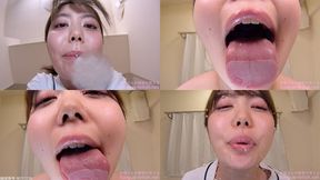 Asuka Momose - Smell of Her Erotic Long Tongue and Spit Part 1 - 1080p --