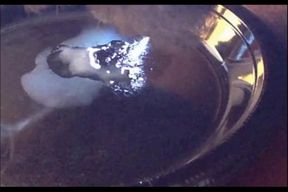 I Ejaculate on a Plate and Slurp up My.