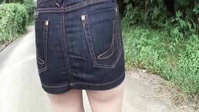 Japanese Slut Sucks and Pounds Big Dildo Outdoors Explicitly