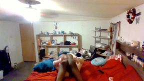 Blonde in Trailer Park Enjoys Interracial Encounter While Partner is Away