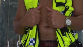 PC Bulky's Shrinking Kiss Cuffed Tiny And helpless ready to be taken