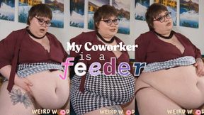 Fattened By My Feeder Coworker - WMV