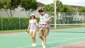 John Strange And Kristina Rose In 40-love; A Tennis Story